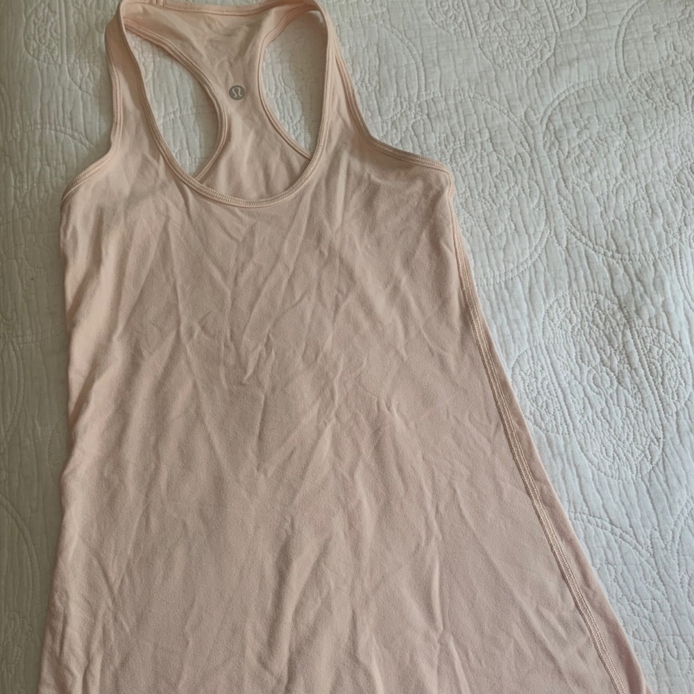 Pink Lululemon Racerback Tank - Picture 3 of 3